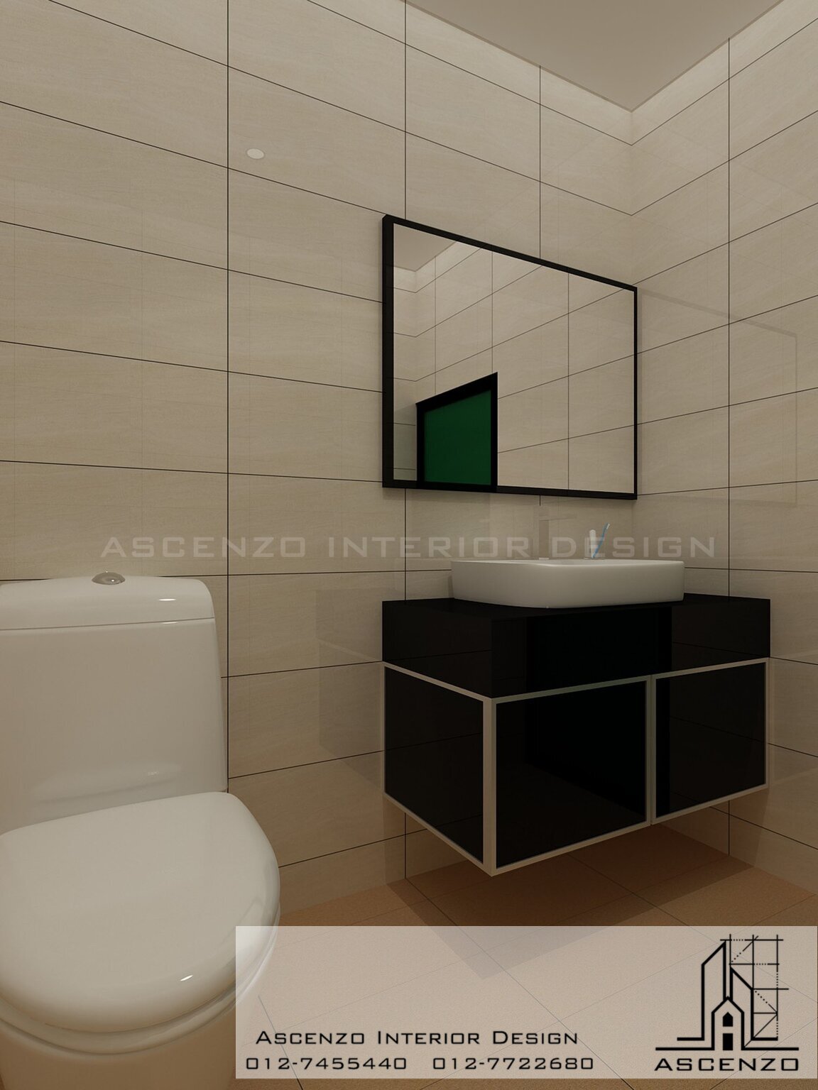 3D bathroom 4